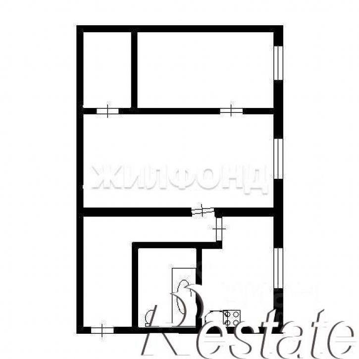 2-комн квартира Комсомольская улица, д.44к1